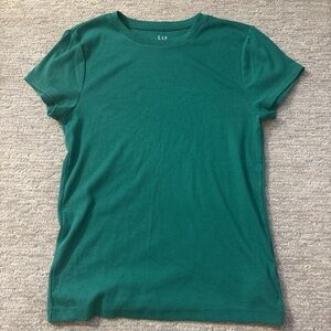 GAP Green Ribbed T-Shirt